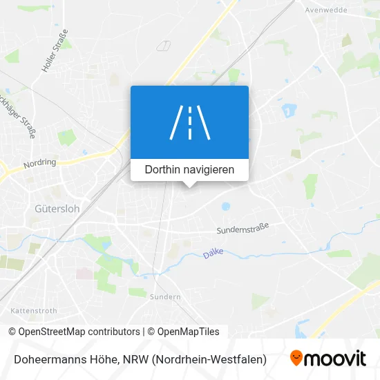 Doheermanns Höhe Karte