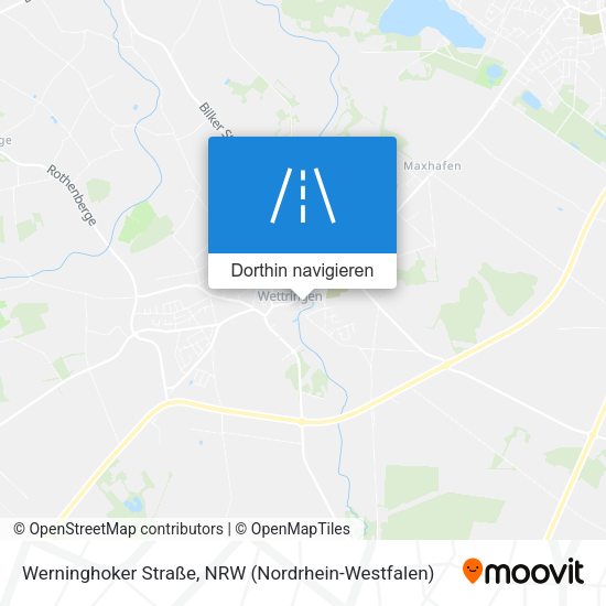 Werninghoker Straße Karte