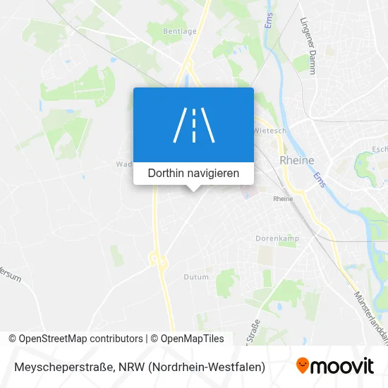 Meyscheperstraße Karte