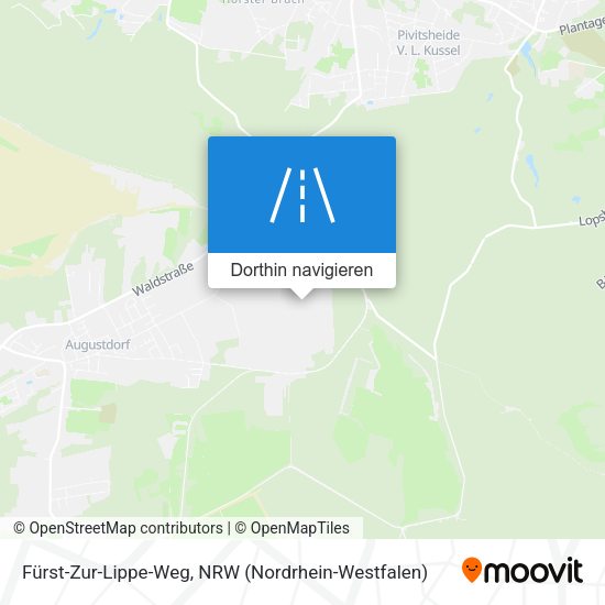Fürst-Zur-Lippe-Weg Karte