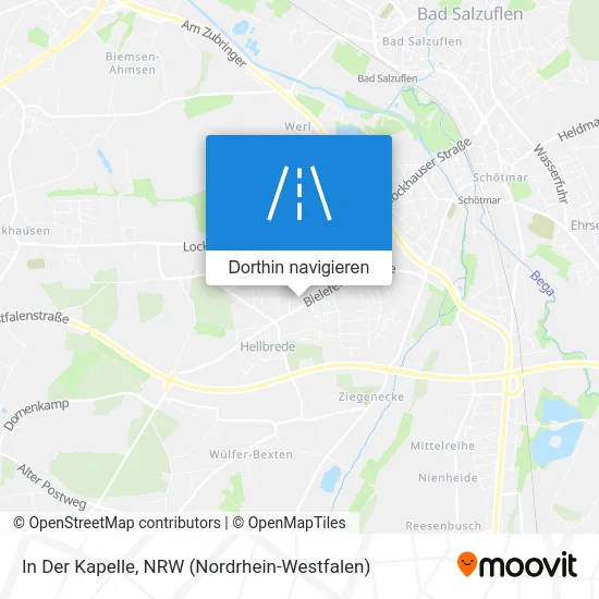 In Der Kapelle Karte