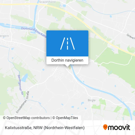 Kalixtusstraße Karte