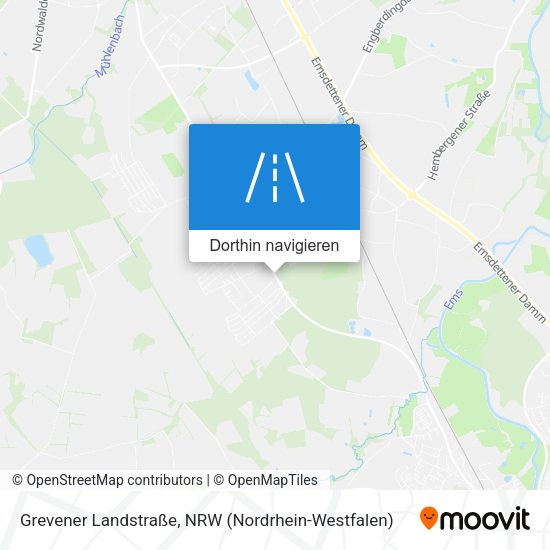 Grevener Landstraße Karte