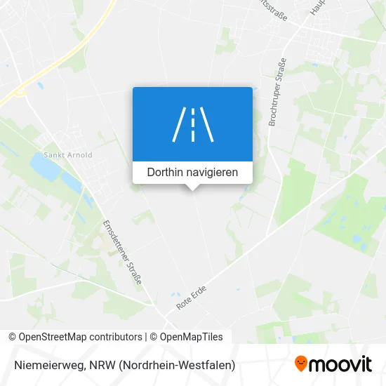 Niemeierweg Karte