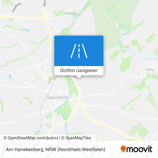 Am Hanekenberg Karte