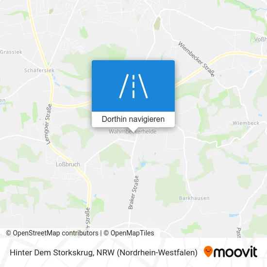 Hinter Dem Storkskrug Karte