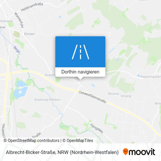 Albrecht-Bicker-Straße Karte