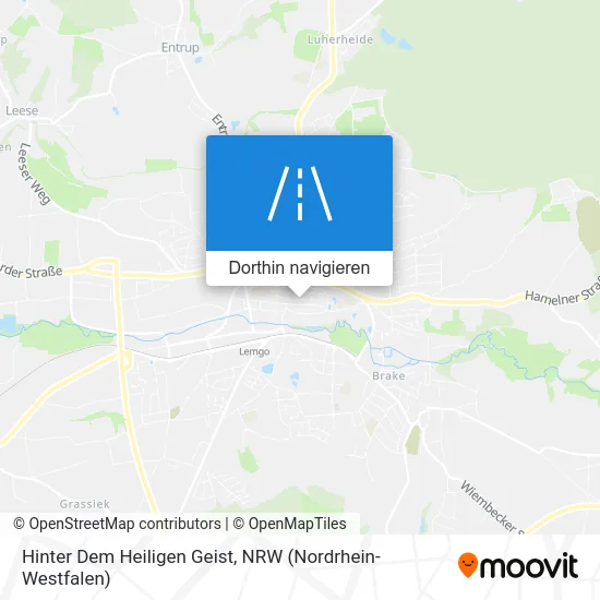 Hinter Dem Heiligen Geist Karte