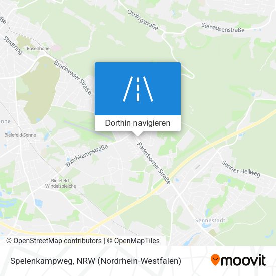 Spelenkampweg Karte