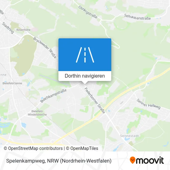 Spelenkampweg Karte