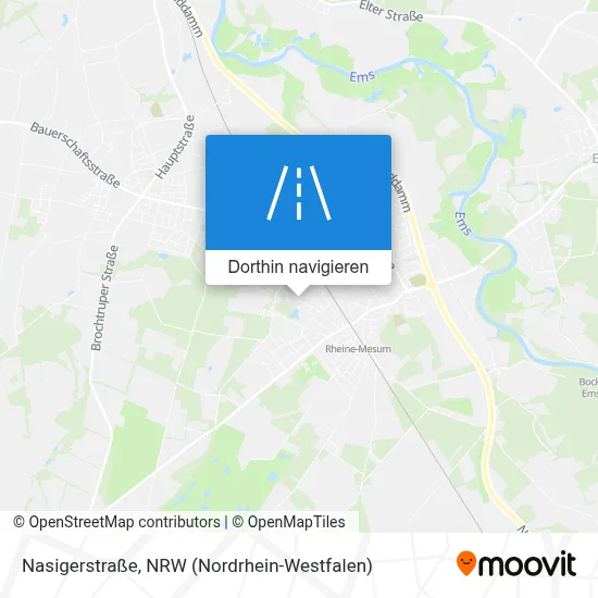 Nasigerstraße Karte