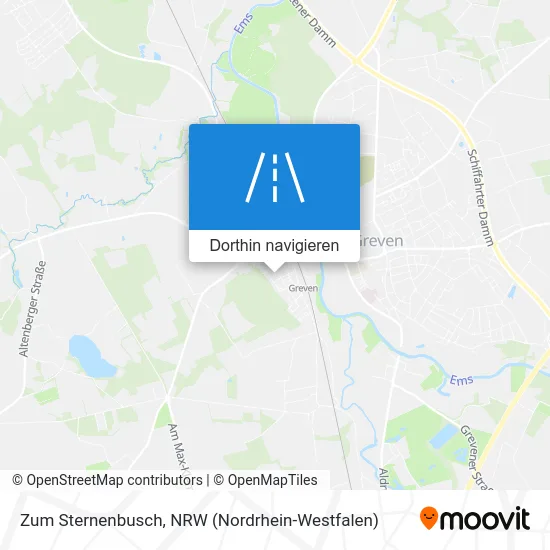 Zum Sternenbusch Karte