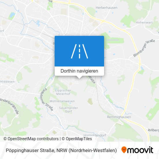 Pöppinghauser Straße Karte