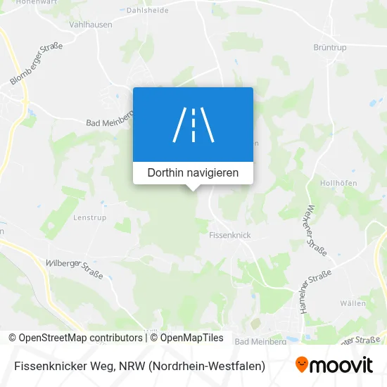 Fissenknicker Weg Karte