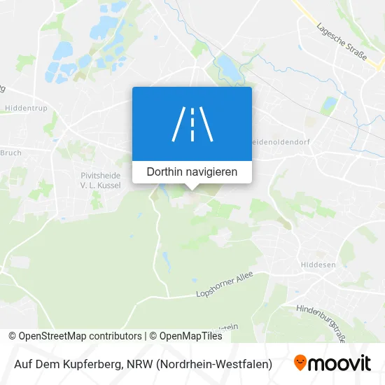 Auf Dem Kupferberg Karte