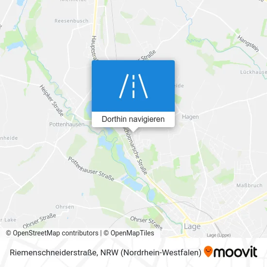 Riemenschneiderstraße Karte