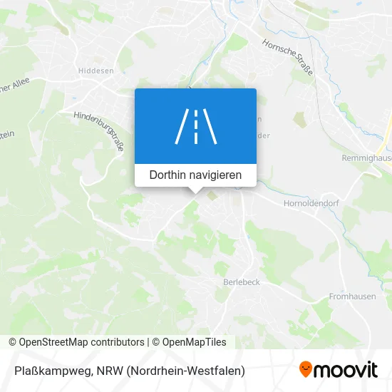 Plaßkampweg Karte