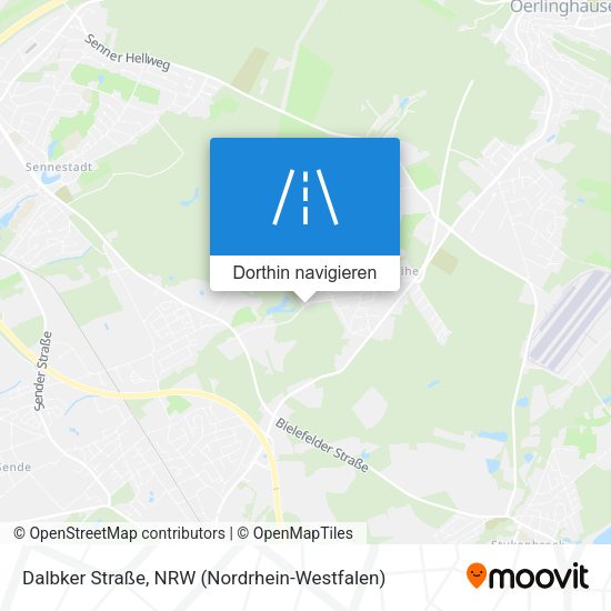 Dalbker Straße Karte