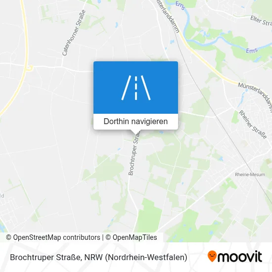 Brochtruper Straße Karte