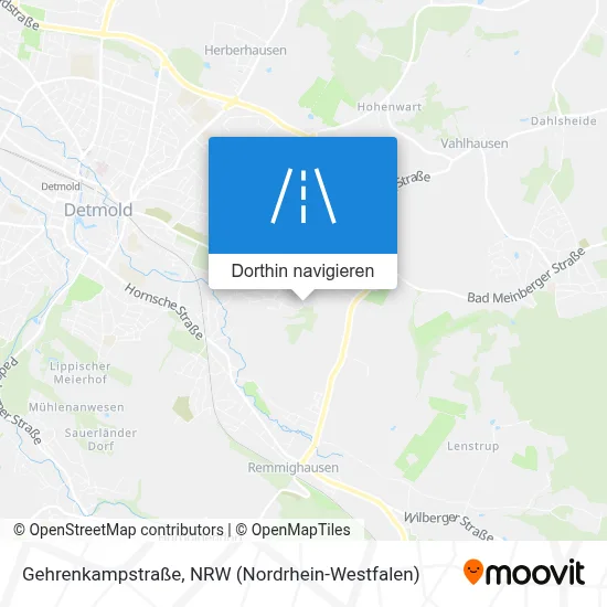 Gehrenkampstraße Karte