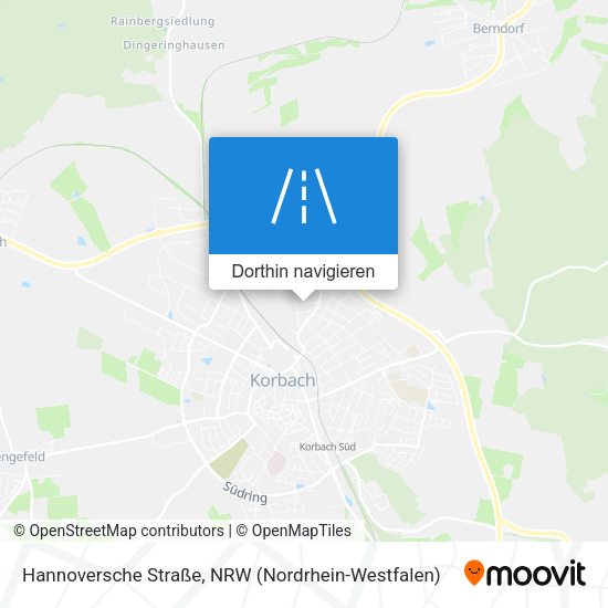 Hannoversche Straße Karte