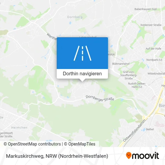 Markuskirchweg Karte