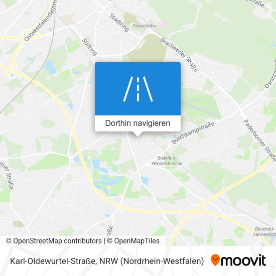 Karl-Oldewurtel-Straße Karte