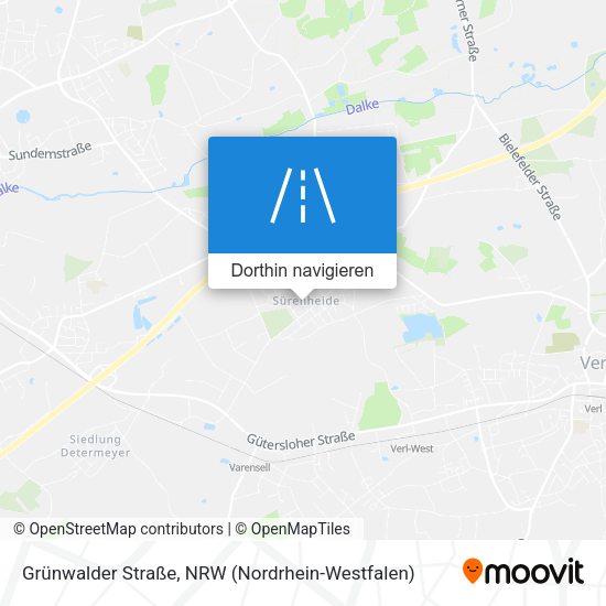 Grünwalder Straße Karte