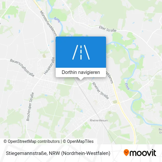 Stiegemannstraße Karte