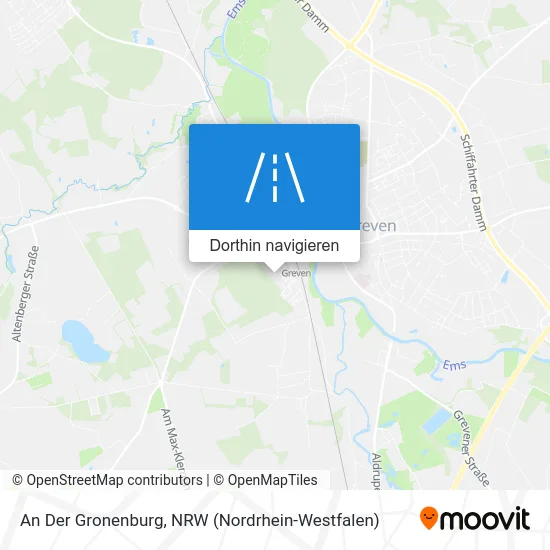 An Der Gronenburg Karte