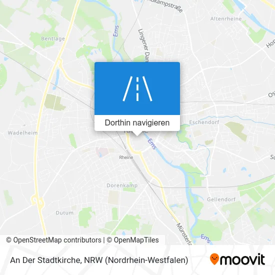 An Der Stadtkirche Karte