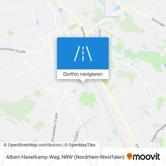 Albert-Haverkamp-Weg Karte