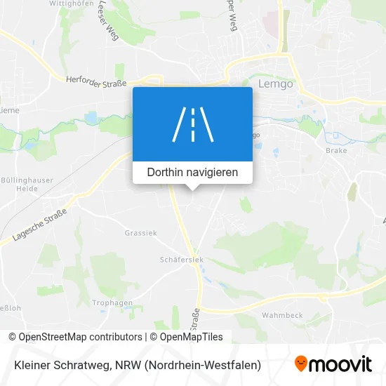 Kleiner Schratweg Karte