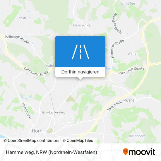 Hemmelweg Karte