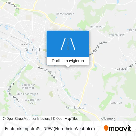 Echternkampstraße Karte