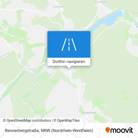 Bennerbergstraße Karte