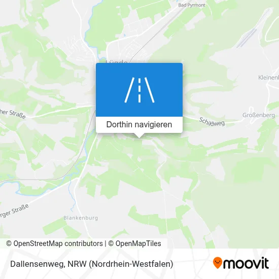Dallensenweg Karte