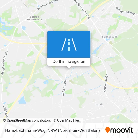 Hans-Lachmann-Weg Karte