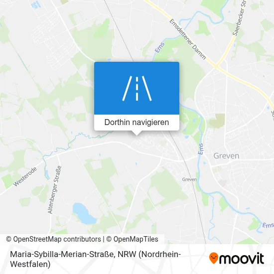 Maria-Sybilla-Merian-Straße Karte