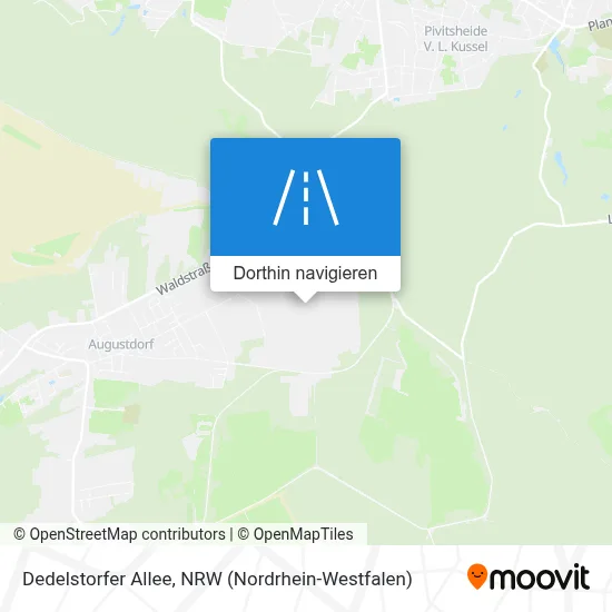 Dedelstorfer Allee Karte