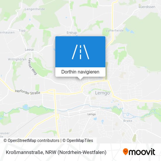 Kroßmannstraße Karte