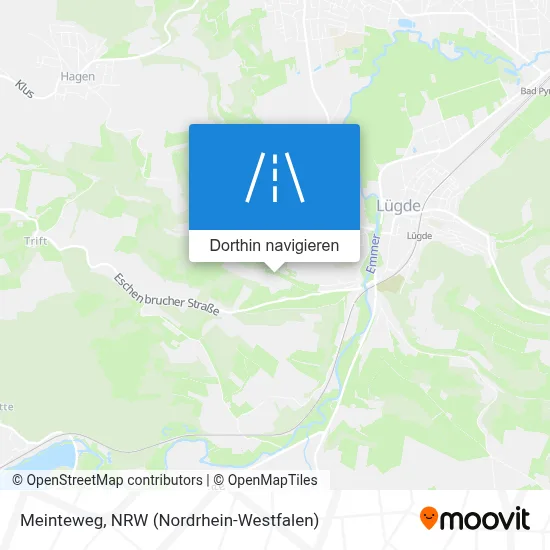 Meinteweg Karte