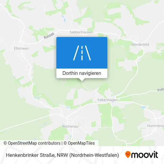 Henkenbrinker Straße Karte