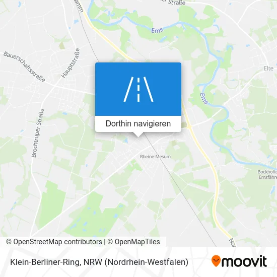 Klein-Berliner-Ring Karte