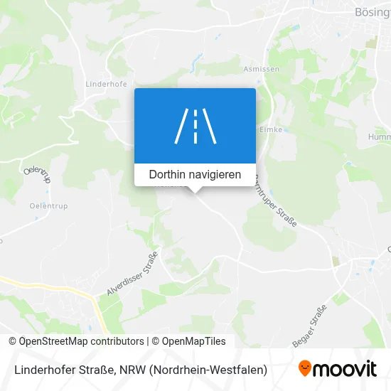 Linderhofer Straße Karte