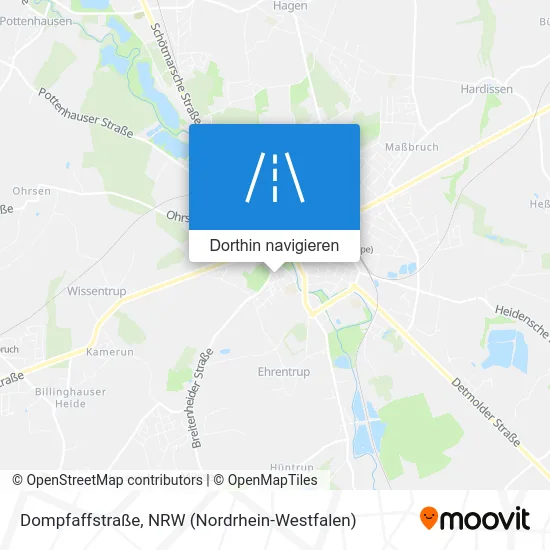 Dompfaffstraße Karte