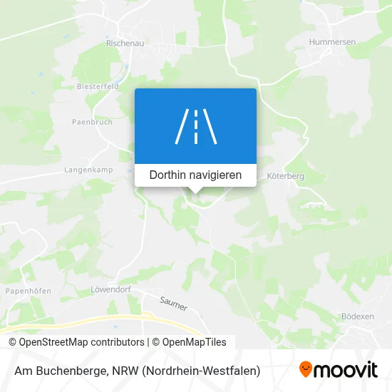 Am Buchenberge Karte