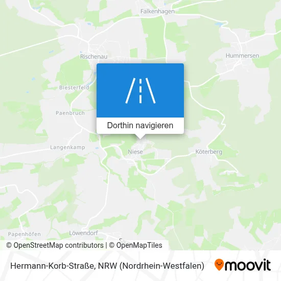 Hermann-Korb-Straße Karte