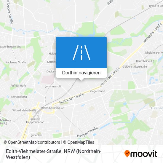 Edith-Viehmeister-Straße Karte