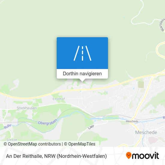 An Der Reithalle Karte